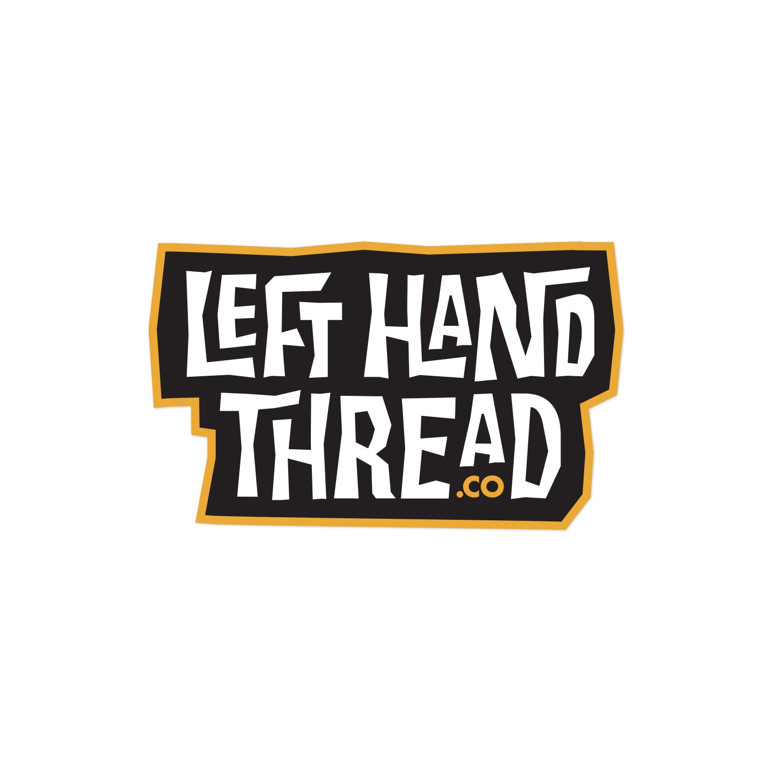 Left Hand Thread Logo Sticker – Left Hand Thread Co.