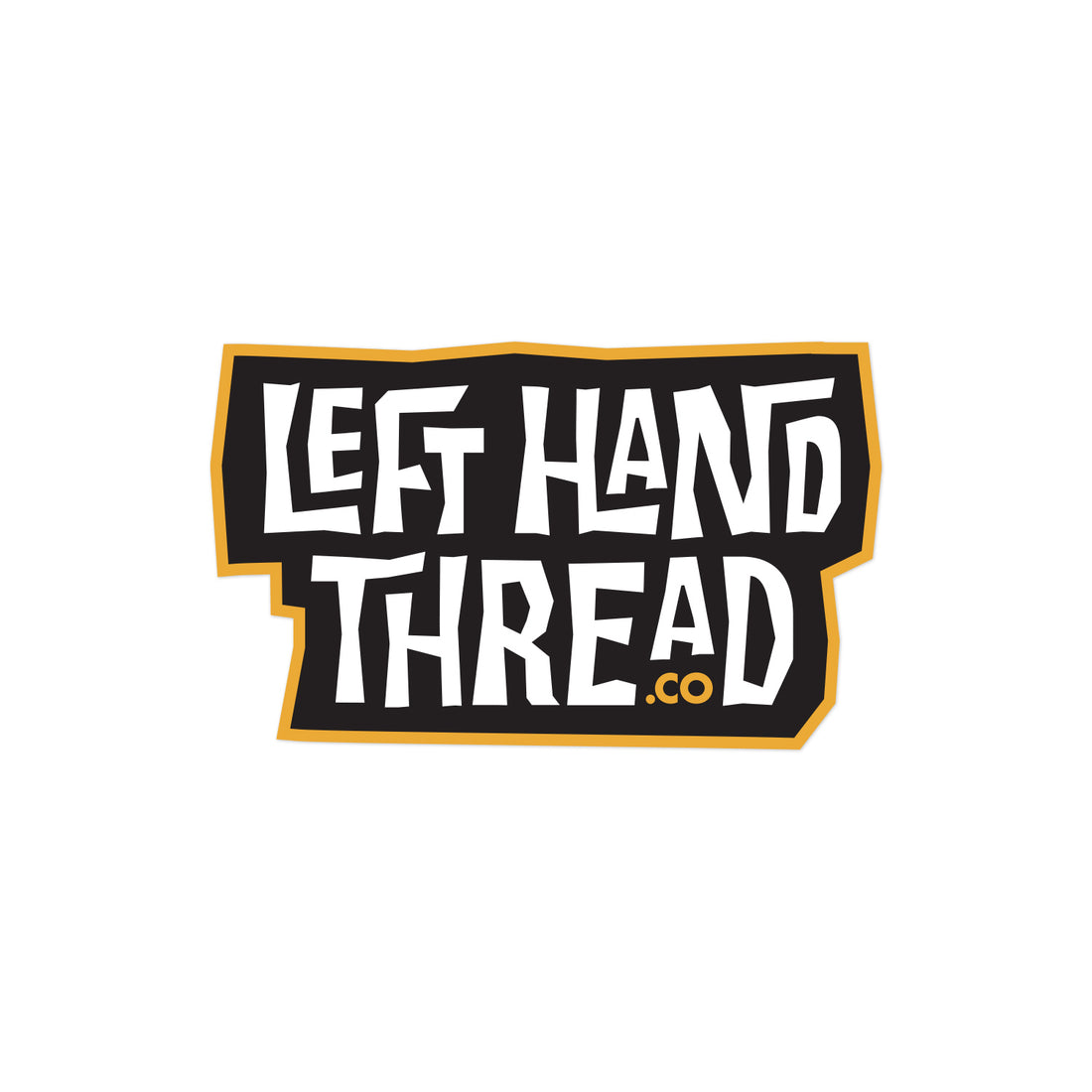 Left Hand Thread Logo Sticker – Left Hand Thread Co.